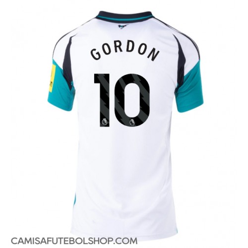 Camisa de time de futebol Newcastle United Anthony Gordon #10 Replicas 2º Equipamento Feminina 2024-25 Manga Curta